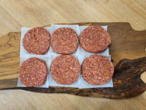 Minted Lamb Chunky Burgers