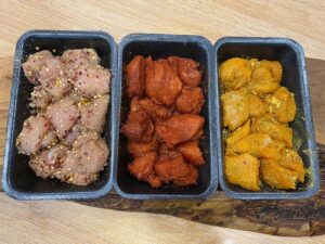 2.5KG of Flavoured Chicken Chunks