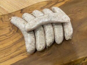 Pack of Old English Sausages
