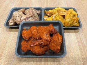 3 Trays Of Chicken Wings