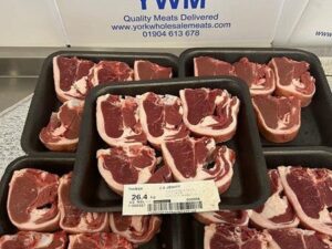Tray of Lamb Chops